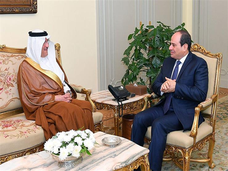 السيسي يستقبل سفير السعودية بالقاهرة السيسي يستقبل سفير السعودية بالقاهرة