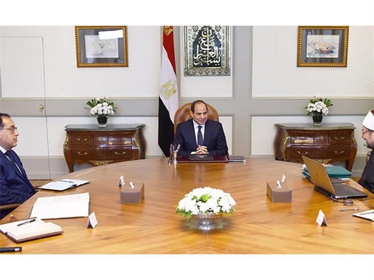 السيسي يوجه بتطوير برامج تأهيل الأئمة ومشروع صكوك الأضاحي السيسي يوجه بتطوير برامج تأهيل الأئمة ومشروع صكوك الأضاحي