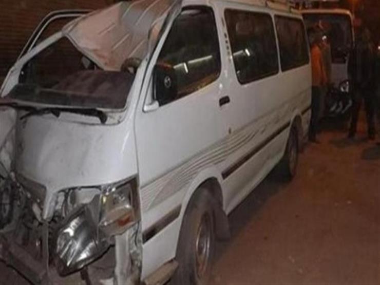 مصرع 8 أشخاص و7 مصابين في انقلاب ميكروباص بأطفيح مصرع 8 أشخاص و7 مصابين في انقلاب ميكروباص بأطفيح