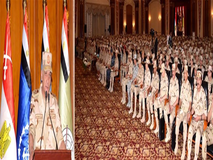 وزير الدفاع يلتقي عددًا من دارسي المعاهد التعليمية بالقوات المسلحة وزير الدفاع يلتقي عددًا من دارسي المعاهد التعليمية بالقوات المسلحة