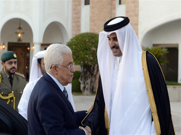 عباس يشكر أمير قطر على دعمه الثابث للقضية الفلسطينية عباس يشكر أمير قطر على دعمه الثابث للقضية الفلسطينية