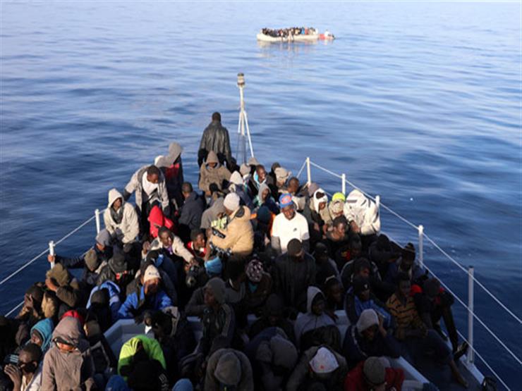 إنقاذ 290 مهاجرا غير شرعي غربي ليبيا إنقاذ 290 مهاجرا غير شرعي غربي ليبيا