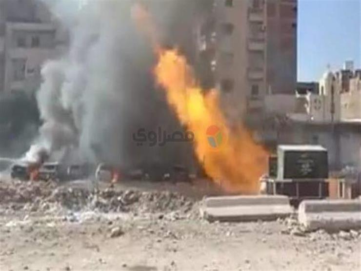 بالفيديو- لحظة اشتعال النيران في ماسورة غاز وتفحم 9 سيارات بالإسكندرية بالفيديو- لحظة اشتعال النيران في ماسورة غاز وتفحم 9 سيارات بالإسكندرية