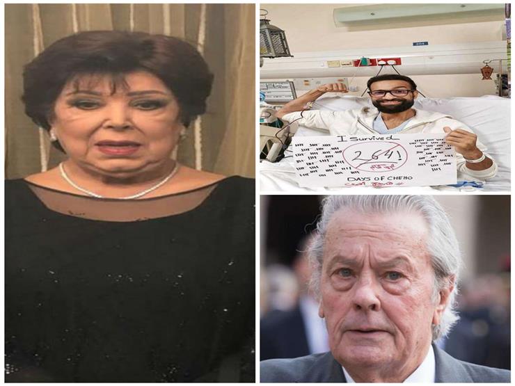 الفن في أسبوع| تدهور حالة محمد نجم الصحية وبسمة تعلق على طلاقها وفنان يتعافى من السرطان الفن في أسبوع| تدهور حالة محمد نجم الصحية وبسمة تعلق على طلاقها وفنان يتعافى من السرطان