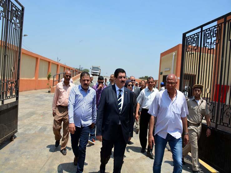 محافظ القليوبية يفتتح محطة جمع القمامة بطوخ محافظ القليوبية يفتتح محطة جمع القمامة بطوخ