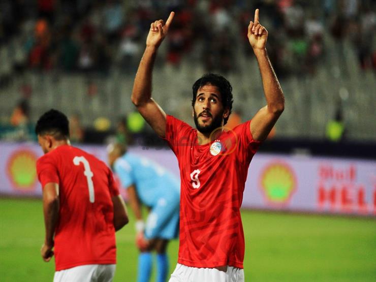متعب يثني على مروان محسن: مهاجم مصر الأول متعب يثني على مروان محسن: مهاجم مصر الأول