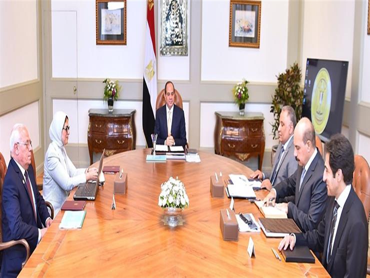 السيسي يبحث آخر مستجدات تطبيق التأمين الصحي الشامل السيسي يبحث آخر مستجدات تطبيق التأمين الصحي الشامل
