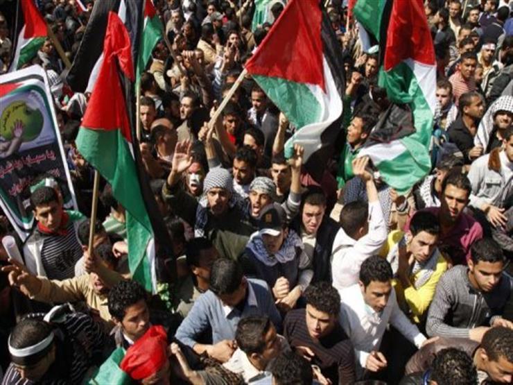 مظاهرات في قطاع غزة احتجاجا على المؤتمر الأمريكي في البحرين مظاهرات في قطاع غزة احتجاجا على المؤتمر الأمريكي في البحرين