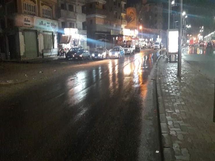 سقوط أمطار خفيفة على أسوان سقوط أمطار خفيفة على أسوان