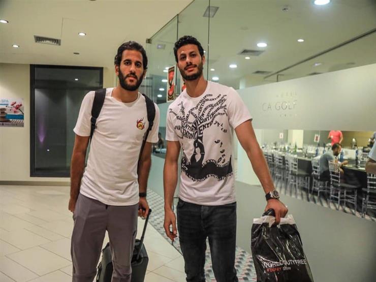 وصول رباعي الأهلي الدولي لمعسكر الفريق في اسبانيا وصول رباعي الأهلي الدولي لمعسكر الفريق في اسبانيا