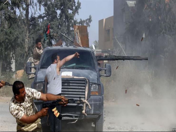 بيان لست دول بينها مصر يدعو إلى وقف القتال في ليبيا بيان لست دول بينها مصر يدعو إلى وقف القتال في ليبيا