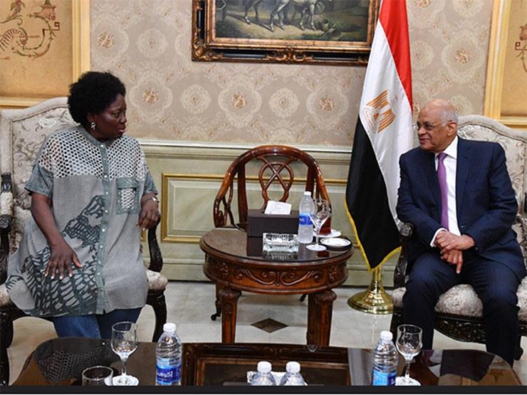 "عبدالعال" يودع رئيسة البرلمان الأوغندي في مطار القاهرة "عبدالعال" يودع رئيسة البرلمان الأوغندي في مطار القاهرة