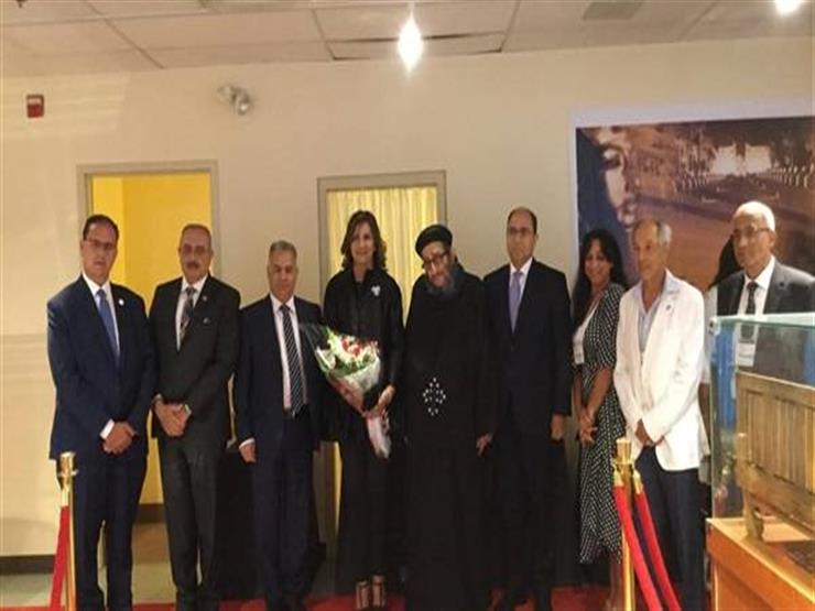 وزيرة الهجرة تزور المتحف التعليمي المصري بمدينة مسيساجا الكندية وزيرة الهجرة تزور المتحف التعليمي المصري بمدينة مسيساجا الكندية