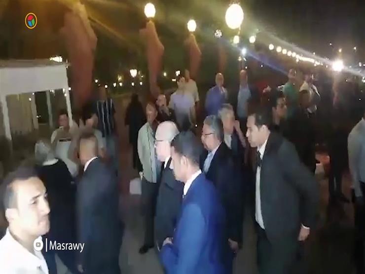 محمد فؤاد وحسام غالي في عزاء عزت ابو عوف محمد فؤاد وحسام غالي في عزاء عزت ابو عوف