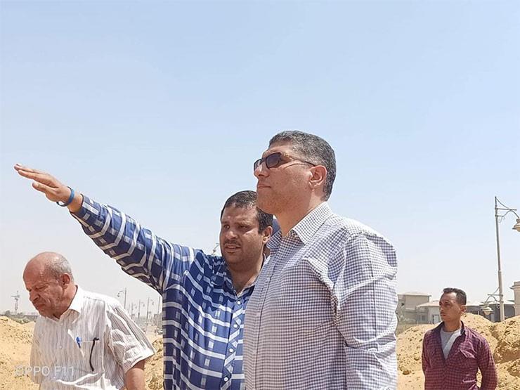 رئيس "القاهرة الجديدة" يتابع أعمال تطوير المرافق بمنطقة الامتداد رئيس "القاهرة الجديدة" يتابع أعمال تطوير المرافق بمنطقة الامتداد