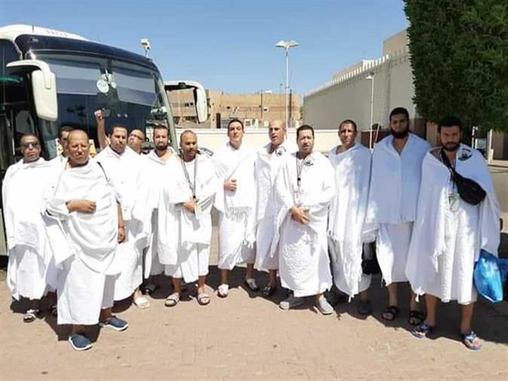 وصول بعثة حجاج الجمعيات الأهلية الإسكندرية بعد أداء الفريضة وصول بعثة حجاج الجمعيات الأهلية الإسكندرية بعد أداء الفريضة