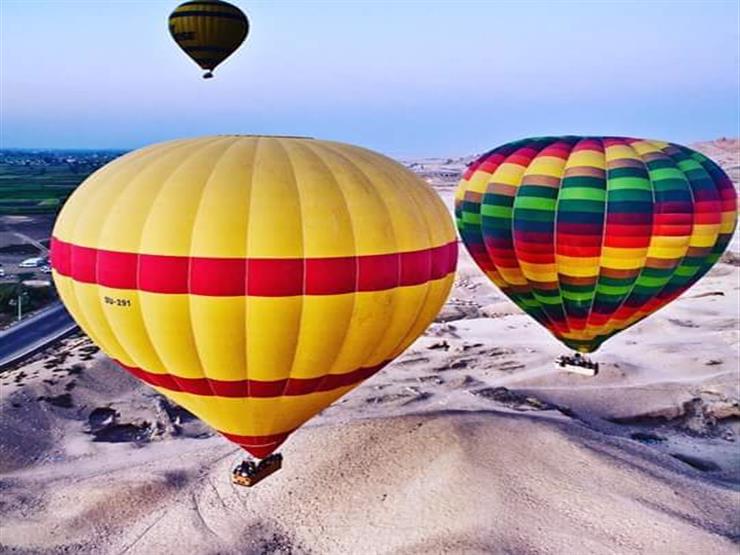 رئيس الشركة المصرية للمطارات يتفقد موقع إقلاع البالون بالأقصر رئيس الشركة المصرية للمطارات يتفقد موقع إقلاع البالون بالأقصر