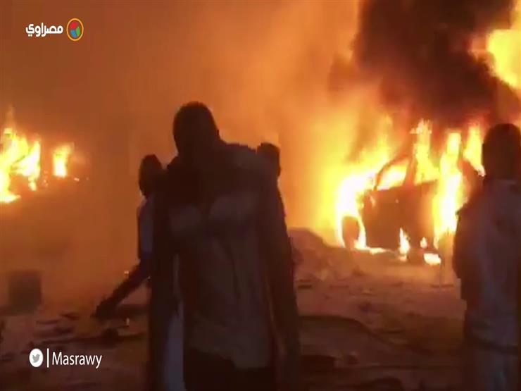 بالفيديو- اللقطات الأولى لانفجار بمحيط معهد الأورام في المنيل بالفيديو- اللقطات الأولى لانفجار بمحيط معهد الأورام في المنيل