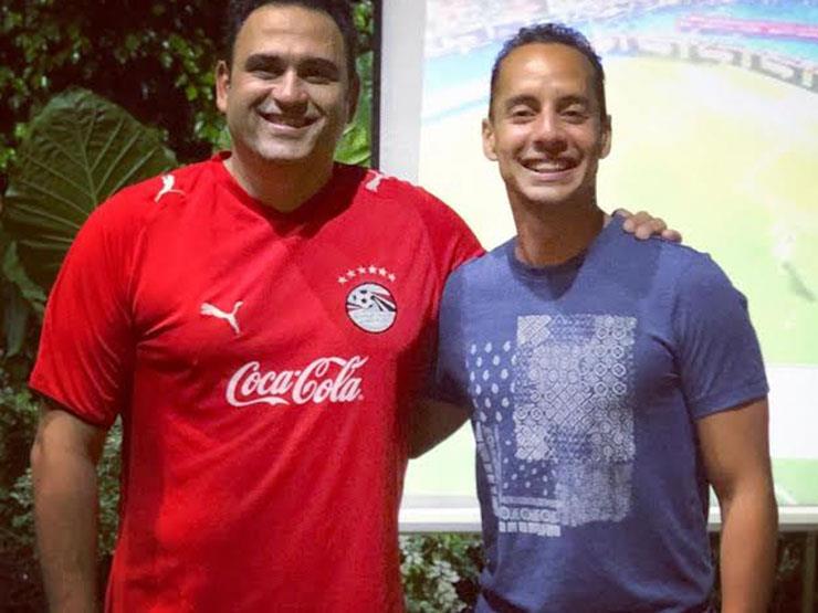 عمرو وهبة يهنئ أكرم حسني بعيد ميلاده بطريقة كوميدية عمرو وهبة يهنئ أكرم حسني بعيد ميلاده بطريقة كوميدية