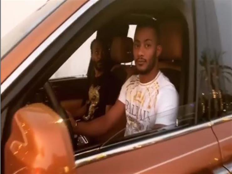 فيديو  محمد رمضان يقود سيارة رولز رويس في دبي   مصراوى