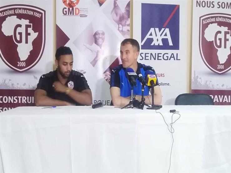 ميتشو: "مسئولية تمثيلي لمصر" أكبر من ضغوط البداية مع الزمالك في دوري أبطال أفريقيا ميتشو: "مسئولية تمثيلي لمصر" أكبر من ضغوط البداية مع الزمالك في دوري أبطال أفريقيا