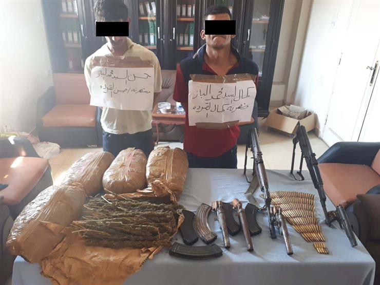أمن الدقهلية يسقط "القردة" وشقيقه بـ30 كيلو "بانجو" وترسانة أسلحة أمن الدقهلية يسقط "القردة" وشقيقه بـ30 كيلو "بانجو" وترسانة أسلحة