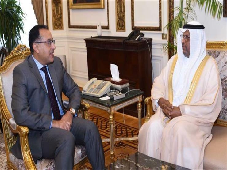 مدبولي يلتقي سفير الإمارات بالقاهرة مدبولي يلتقي سفير الإمارات بالقاهرة