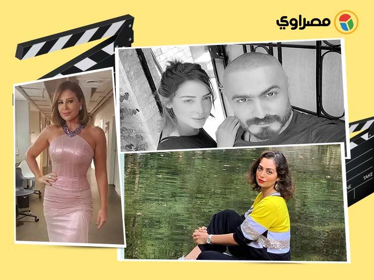 تامر حسني بصحبة زوجته وكارول سماحة بإطلالة أنيقة.. 10 لقطات لنجوم الفن خلال 24 ساعة تامر حسني بصحبة زوجته وكارول سماحة بإطلالة أنيقة.. 10 لقطات لنجوم الفن خلال 24 ساعة