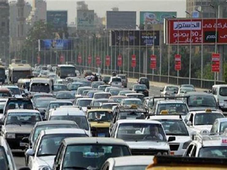 النشرة المرورية.. كثافات مرتفعة بمحاور وميادين القاهرة والجيزة النشرة المرورية.. كثافات مرتفعة بمحاور وميادين القاهرة والجيزة