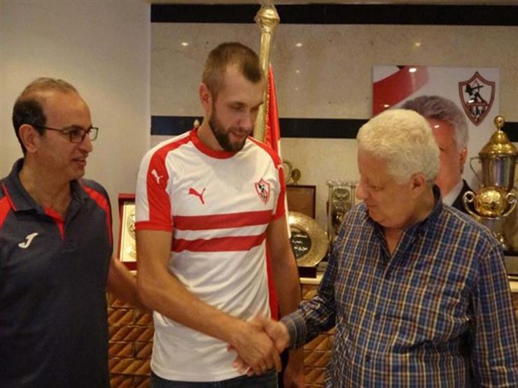 طائرة الزمالك تتعاقد مع محترف روسي طائرة الزمالك تتعاقد مع محترف روسي