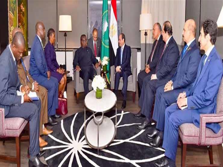 السيسي يلتقي رئيس سيراليون في نيويورك السيسي يلتقي رئيس سيراليون في نيويورك