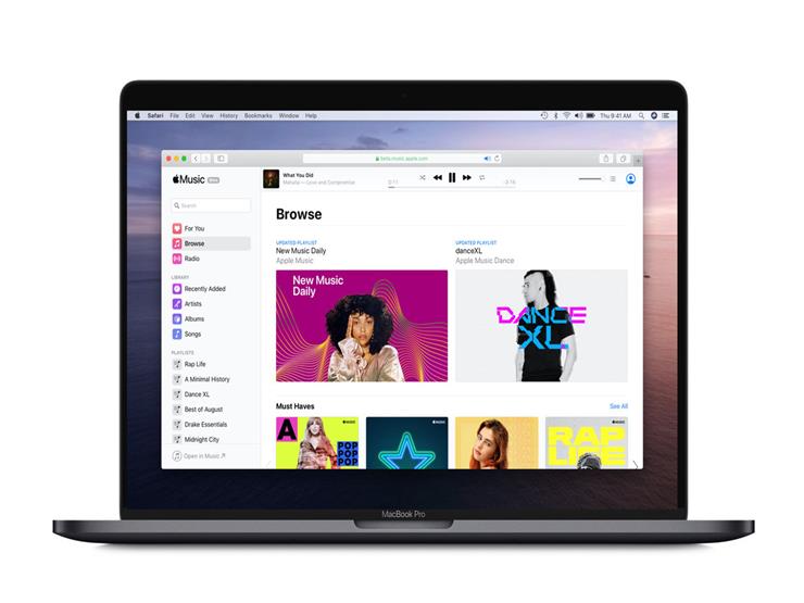 أبل تطلق نسخة الويب من خدمتها  Apple Music    مصراوى