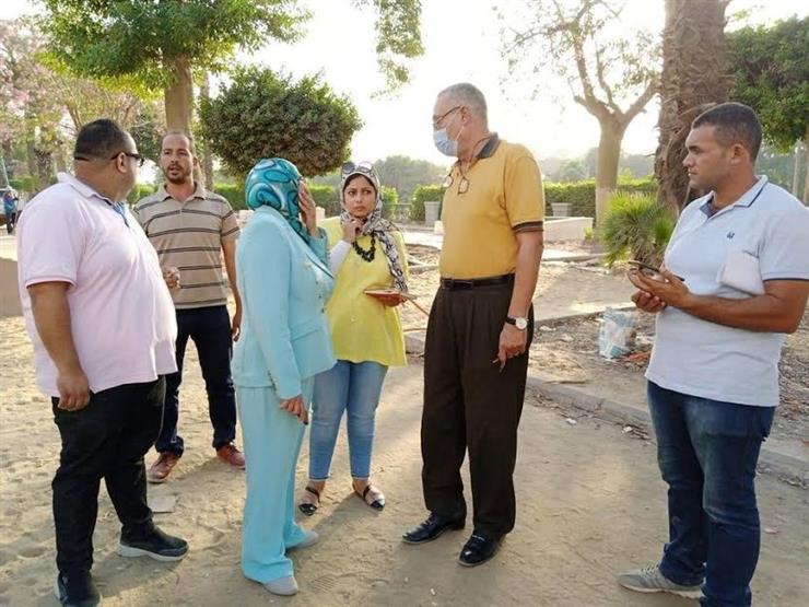 نائبة المنطقة الجنوبية بالقاهرة تتفقد أعمال تطوير كوبري المانسترلي نائبة المنطقة الجنوبية بالقاهرة تتفقد أعمال تطوير كوبري المانسترلي