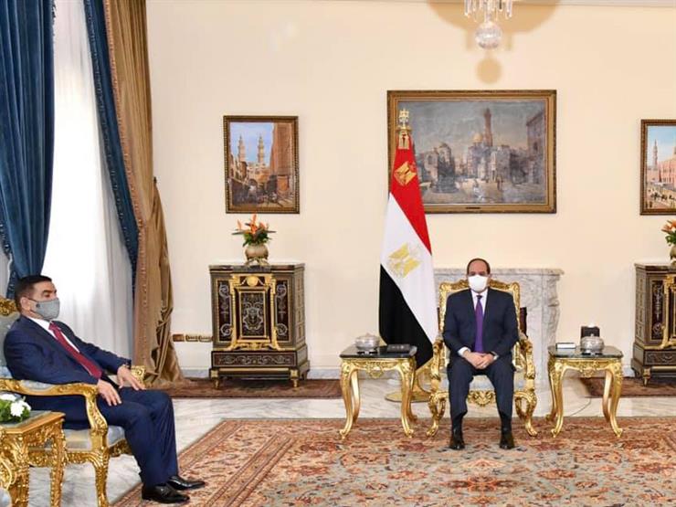 خاصة العسكرية.. السيسي يؤكد حرص مصر على التعاون مع العراق في جميع المجالات خاصة العسكرية.. السيسي يؤكد حرص مصر على التعاون مع العراق في جميع المجالات