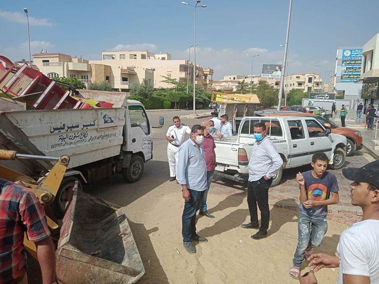جهاز مدينة الشروق يشن حملة لرفع الإشغالات والباعة الجائلين بالمدينة جهاز مدينة الشروق يشن حملة لرفع الإشغالات والباعة الجائلين بالمدينة