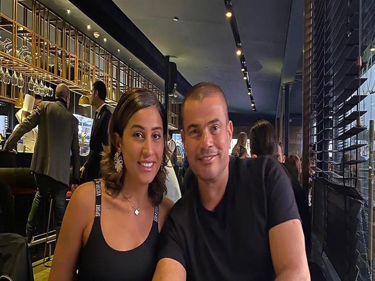 عمرو دياب ودينا الشربيني بصحبة طيار "أزمة" محمد رمضان عمرو دياب ودينا الشربيني بصحبة طيار "أزمة" محمد رمضان