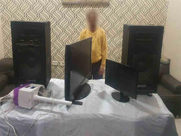 سقوط لص المساكن في المطرية بعد 4 وقائع سقوط لص المساكن في المطرية بعد 4 وقائع
