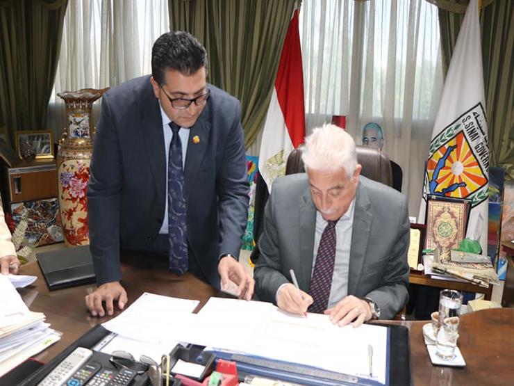 بنسبة نجاح 87%.. محافظ جنوب سيناء يعتمد نتيجة الشهادة الإعدادية بنسبة نجاح 87%.. محافظ جنوب سيناء يعتمد نتيجة الشهادة الإعدادية