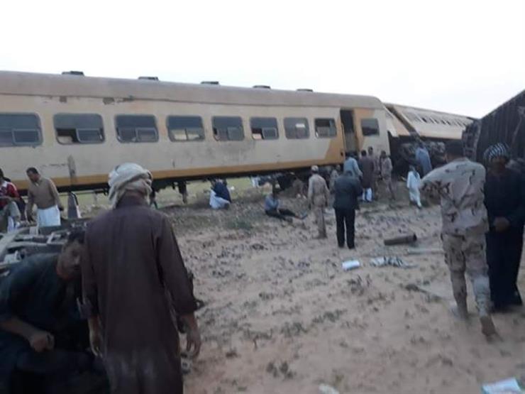 الصحة: إصابة 38 مواطنًا في حادث قطار مطروح ولا وفيات الصحة: إصابة 38 مواطنًا في حادث قطار مطروح ولا وفيات