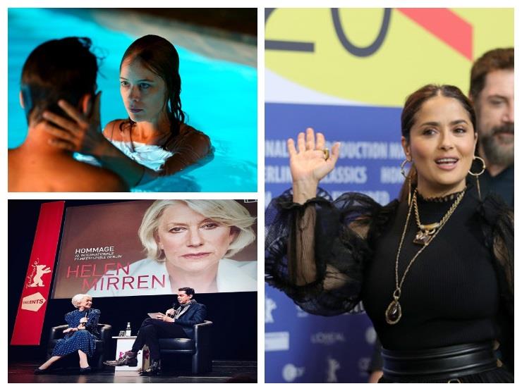 حكايات برلين السينمائي 2020| بيع 272 ألف تذكرة خلال النصف الأول.. وسلمى حايك تتحدث عن أحدث أفلامها حكايات برلين السينمائي 2020| بيع 272 ألف تذكرة خلال النصف الأول.. وسلمى حايك تتحدث عن أحدث أفلامها