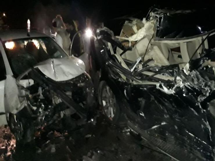 مصرع شخصين في حادث تصادم بـ"الصحراوي الغربي" بأسيوط مصرع شخصين في حادث تصادم بـ"الصحراوي الغربي" بأسيوط