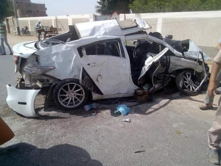 مصرع شخص وإصابة 7 آخرين في تصادم سيارتين بالدقهلية مصرع شخص وإصابة 7 آخرين في تصادم سيارتين بالدقهلية