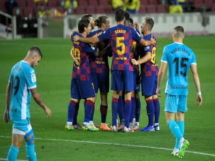 ميسي يقود هجوم برشلونة أمام بيلباو في الدوري الإسباني ميسي يقود هجوم برشلونة أمام بيلباو في الدوري الإسباني