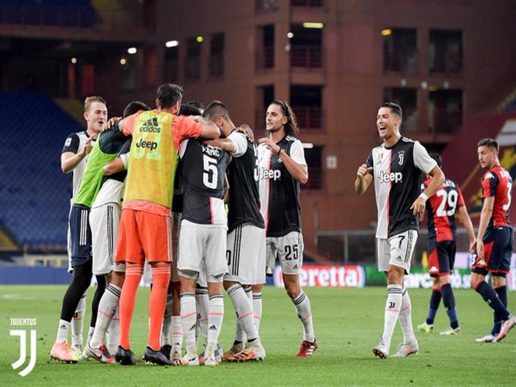 يوفنتوس يسقط جنوى بثلاثية في الدوري الإيطالي يوفنتوس يسقط جنوى بثلاثية في الدوري الإيطالي
