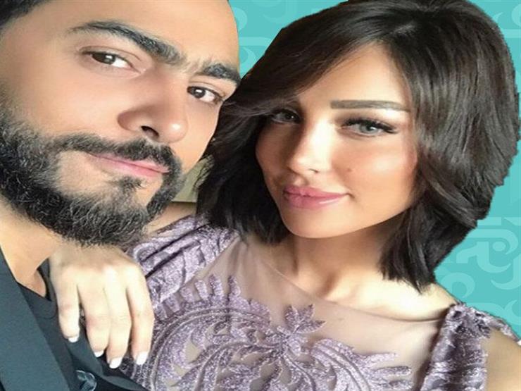 نفس "التيشيرت"..بسمة بوسيل تحتفل بعيد ميلاد تامر حسني نفس "التيشيرت"..بسمة بوسيل تحتفل بعيد ميلاد تامر حسني