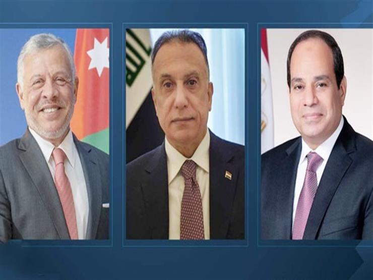 بدء اجتماع القمة الثلاثية بين مصر والعراق والأردن في عمان بدء اجتماع القمة الثلاثية بين مصر والعراق والأردن في عمان