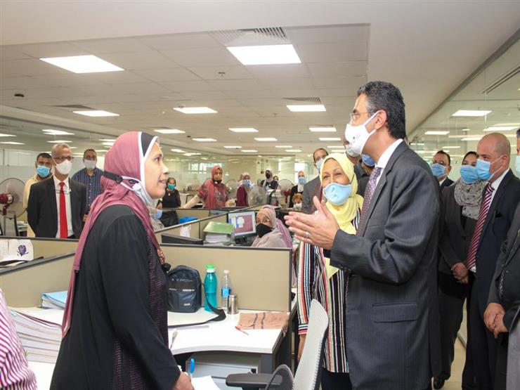 استئناف العمل بمركز البريد في مطار القاهرة بعد توقف 4 شهور استئناف العمل بمركز البريد في مطار القاهرة بعد توقف 4 شهور