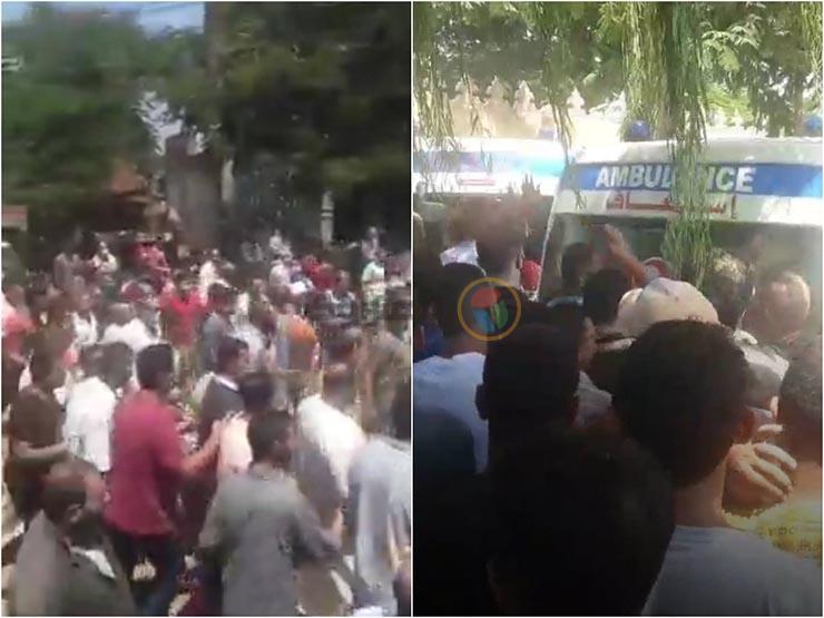 صور تشييع 3 جثامين في محافظة الغربية من ضحايا انفجار بيروت مصراوى