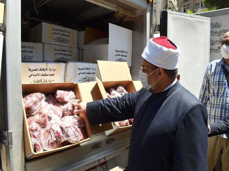 "الأوقاف" تنتهي اليوم من توزيع 563 طنًا من لحوم صكوك الأضاحي "الأوقاف" تنتهي اليوم من توزيع 563 طنًا من لحوم صكوك الأضاحي