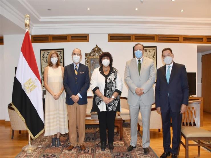 وزيرة الثقافة تدشن سلسلة ندوات "علاقات ثقافية" وتستقبل سفير المكسيك وزيرة الثقافة تدشن سلسلة ندوات "علاقات ثقافية" وتستقبل سفير المكسيك
